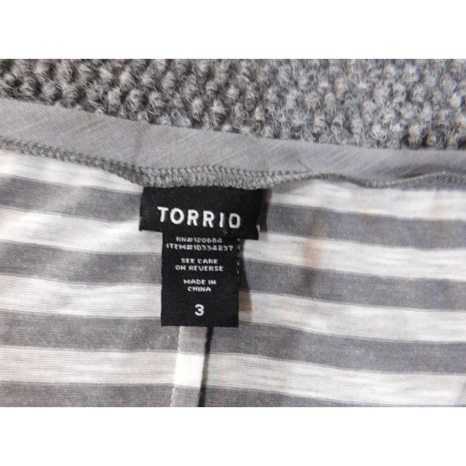 Torrid Torrid Blouse Tunic Sleeveless V-Neck Pullover 3X Plus Women Gray Slit Casual Shirt Size XXL / US 16-18 / IT 52-54 - 5 Thumbnail