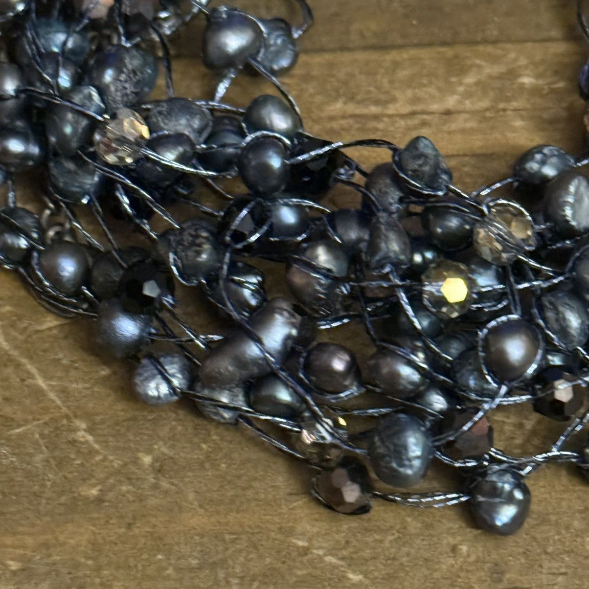 Other Multi strand gray freshwater pearl bracelet Size ONE SIZE - 4 Thumbnail