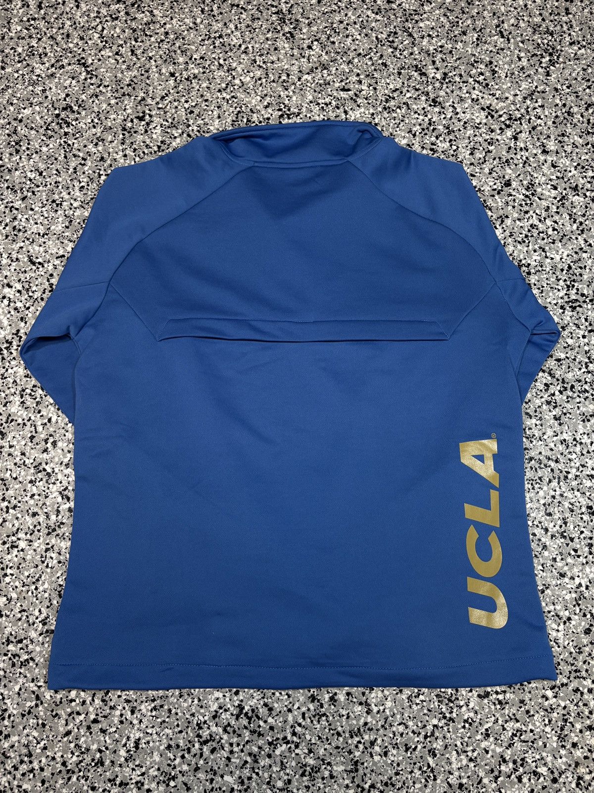 NCAA Vintage Genuine Stuff UCLA College 1/4 Zip Jacket Sz. L 0650 Size US L / EU 52-54 / 3 - 2 Thumbnail