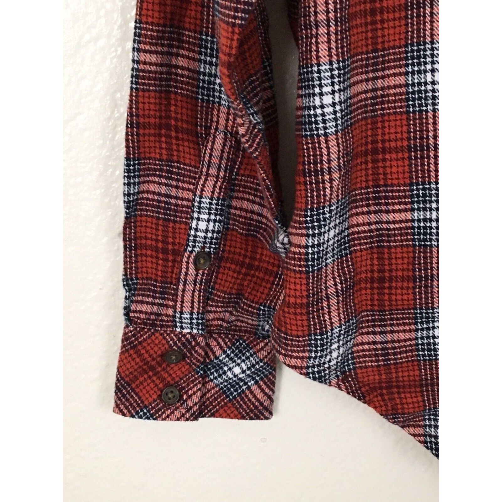 Other Womens Plaid Flannel Long Sleeve Button-Down Shirt Size XS / US 0-2 / IT 36-38 - 6 Thumbnail
