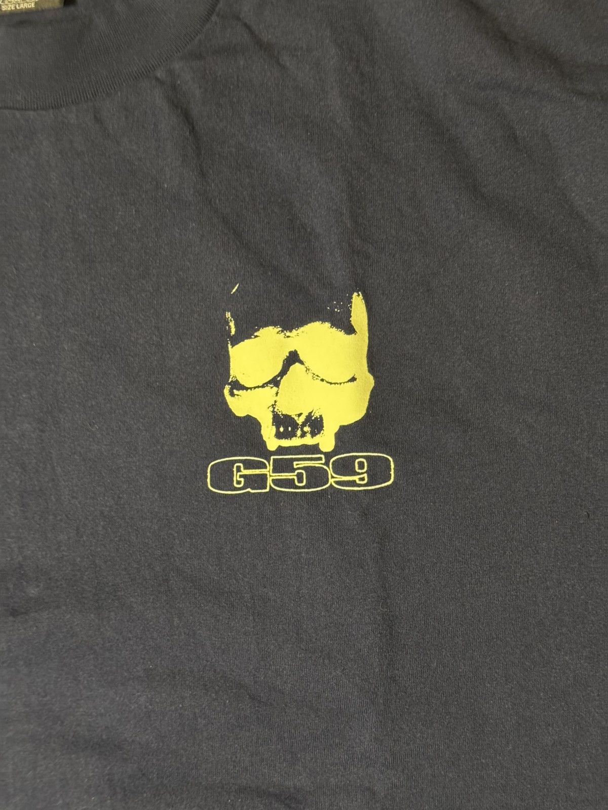 G59 Records G59 Glow Logo T-shirt (Navy) Size US L / EU 52-54 / 3 - 2 Thumbnail