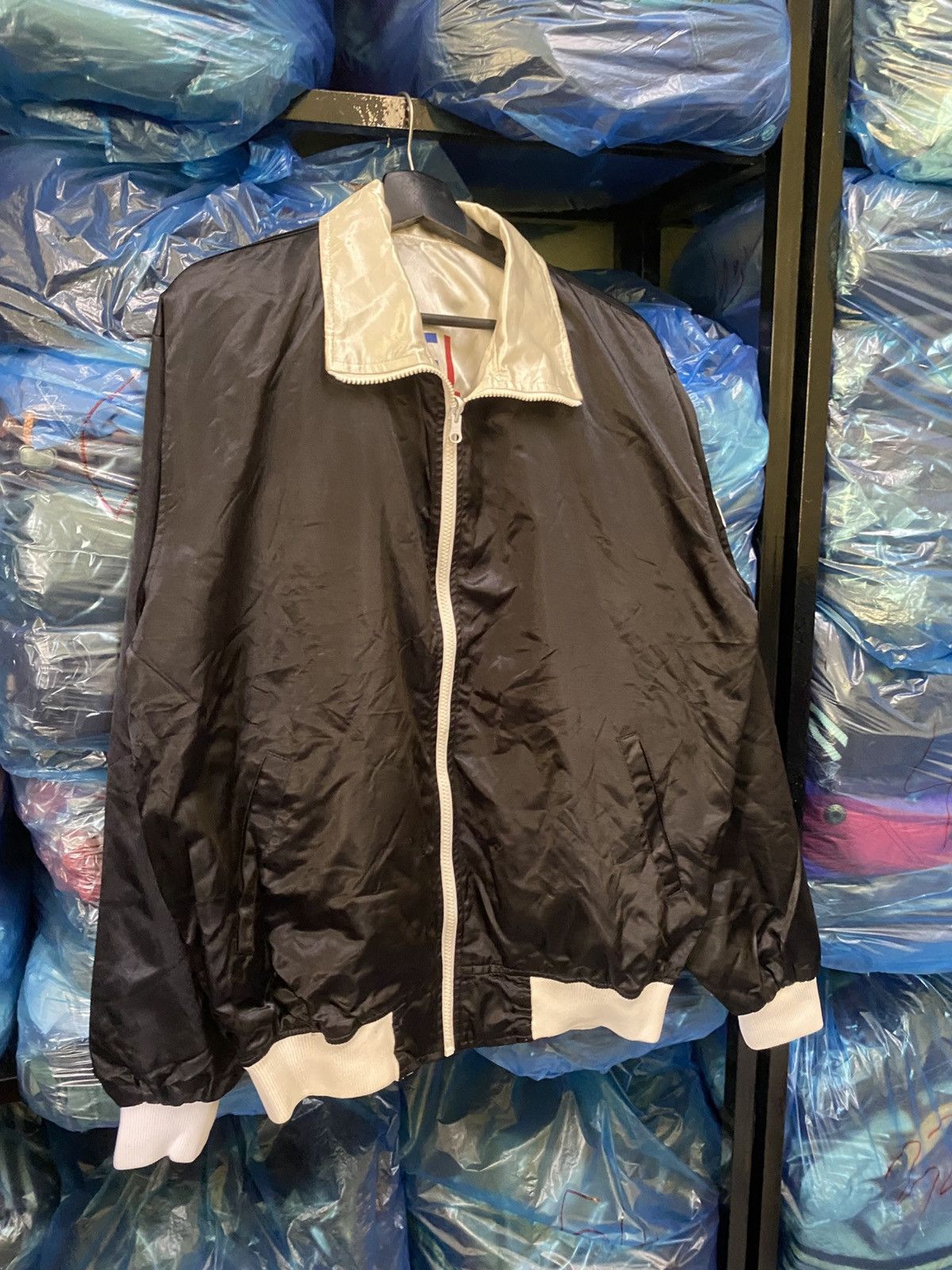 Vintage VINTAGE LA CIEL BLUE SATIN JACKET MADE IN JAPAN Size US L / EU 52-54 / 3 - 9 Thumbnail