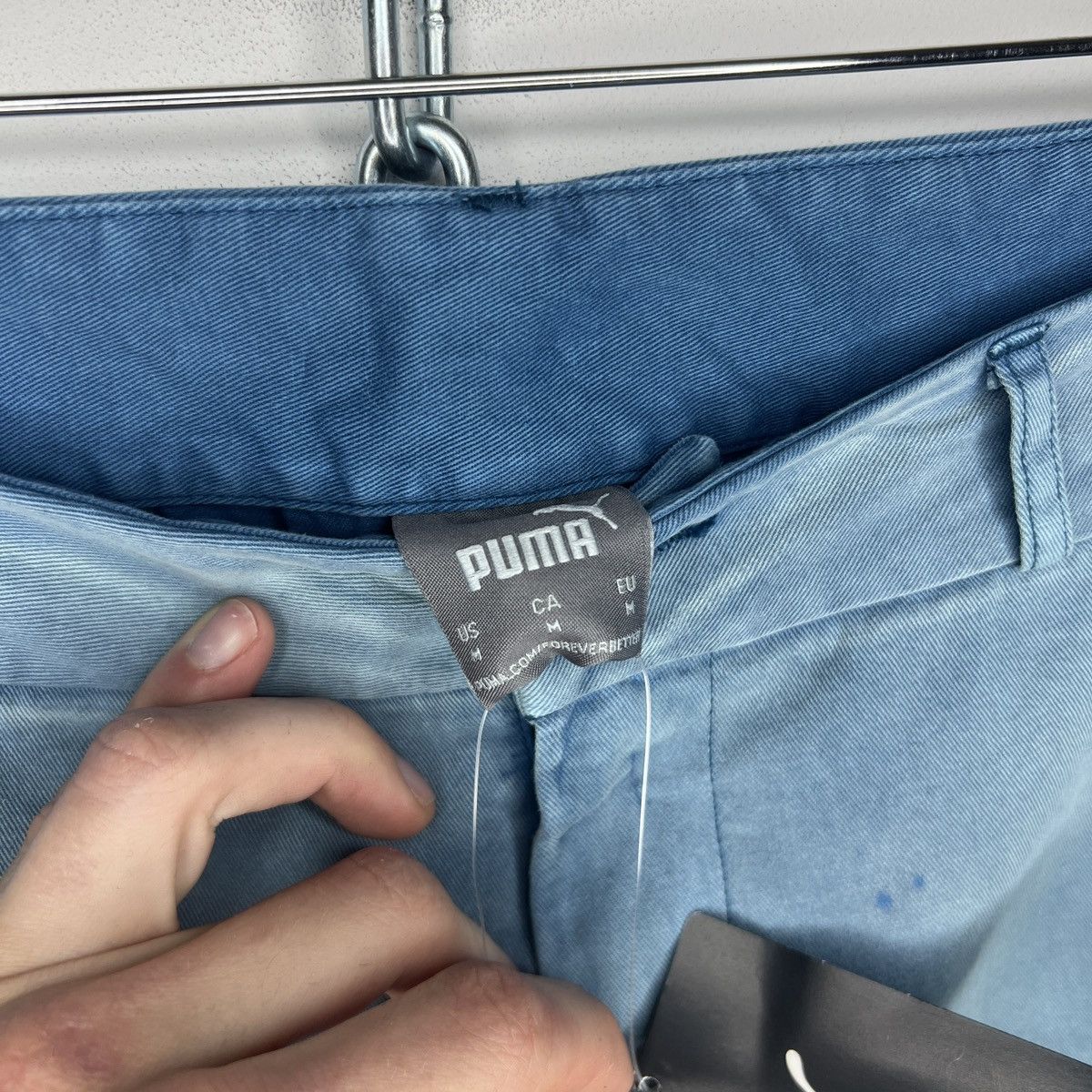 Mercedes-Benz × Puma × Vintage Puma x Mercedes AMG Petronas Formula 1 Racing Shorts Blue Size US 32 / EU 48 - 6 Thumbnail