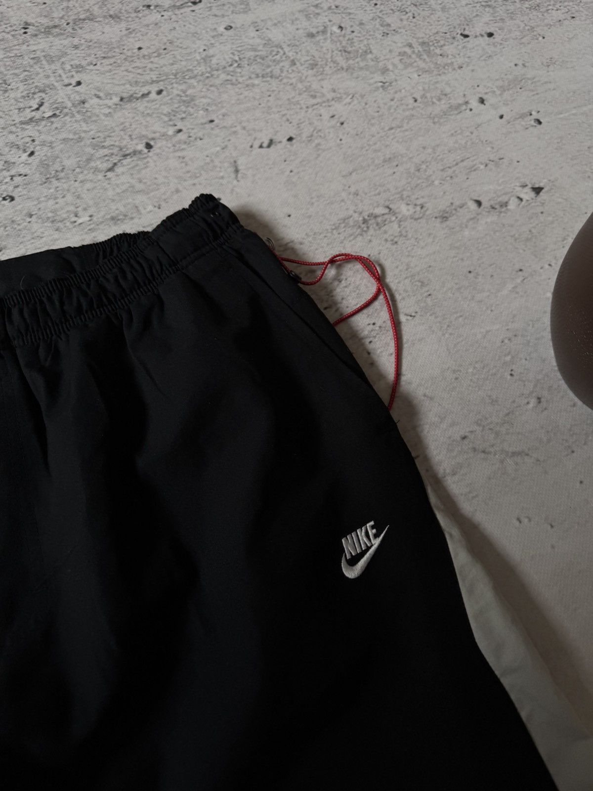 Nike × Vintage NIKE AIR MAX NYLON VINTAGE OVERSIZE BAGGY PANTS SWEATPANTS Size US 34 / EU 50 - 5 Thumbnail