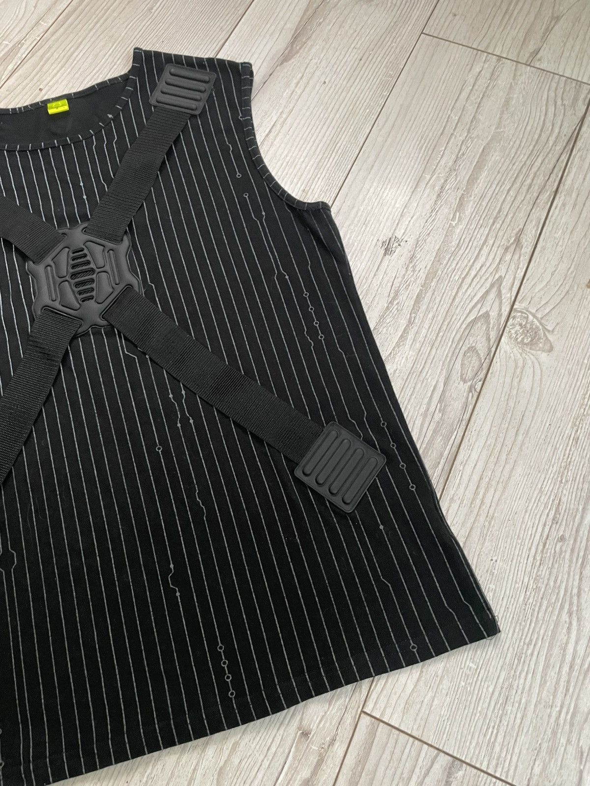 Japanese Brand × Vintage Cyberdog bondage reflective t shirt Size US M / EU 48-50 / 2 - 7 Thumbnail