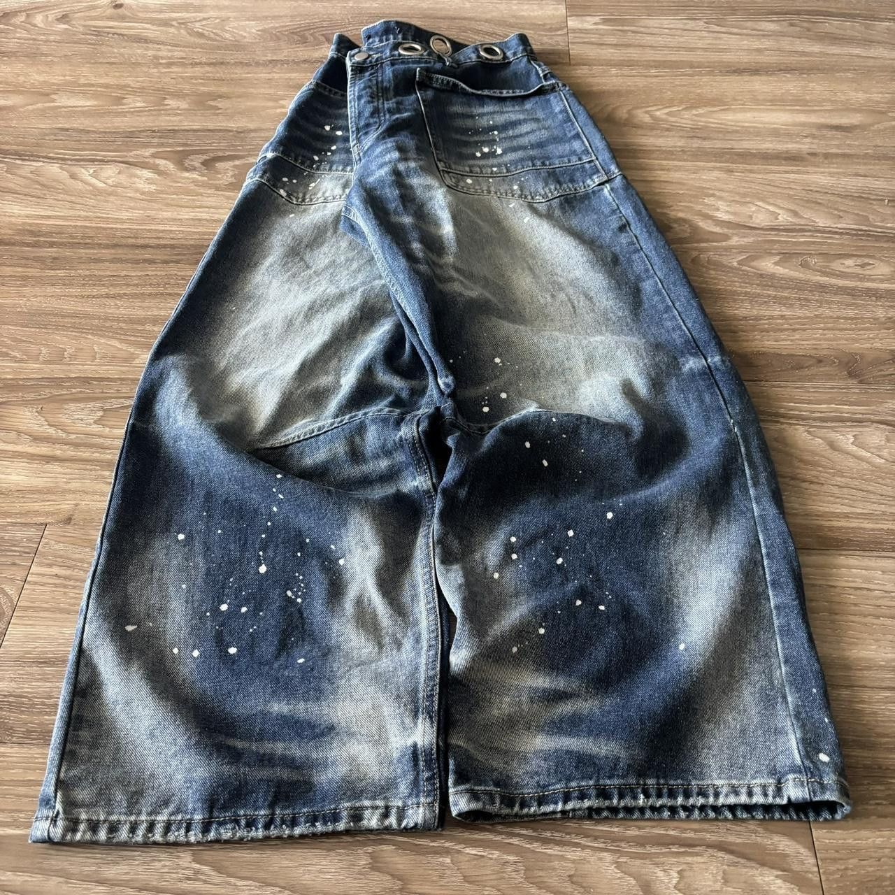 Vintage Crazy Vintage Y2K/2000s Baggy Faded Streetwear Style Denim Jean! 34x28 Size US 34 / EU 50 - 3 Thumbnail