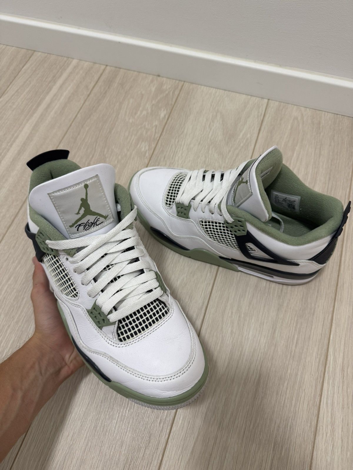 Jordan Brand Jordan 4 Seafoam Size US 11 / EU 44 - 6 Thumbnail
