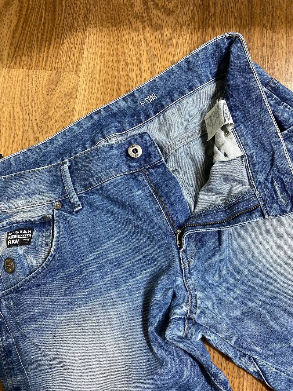 G-Star G Star Raw Mens Denim Pants Deconstructed Super Slim Jeans Size US 30 / EU 46 - 18 Thumbnail