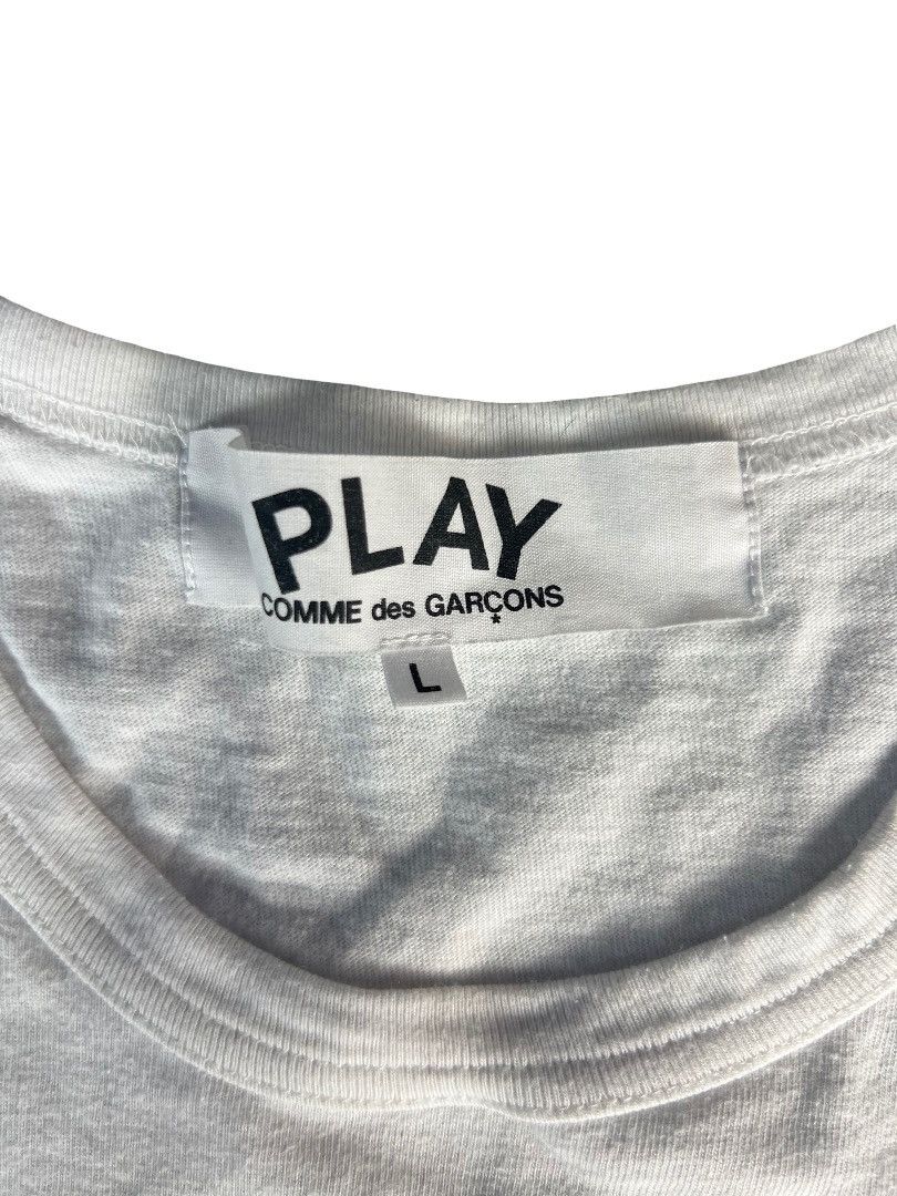 Comme des Garcons Comme des Garçons Play Black Heart Tee – Size L Size US L / EU 52-54 / 3 - 2 Thumbnail