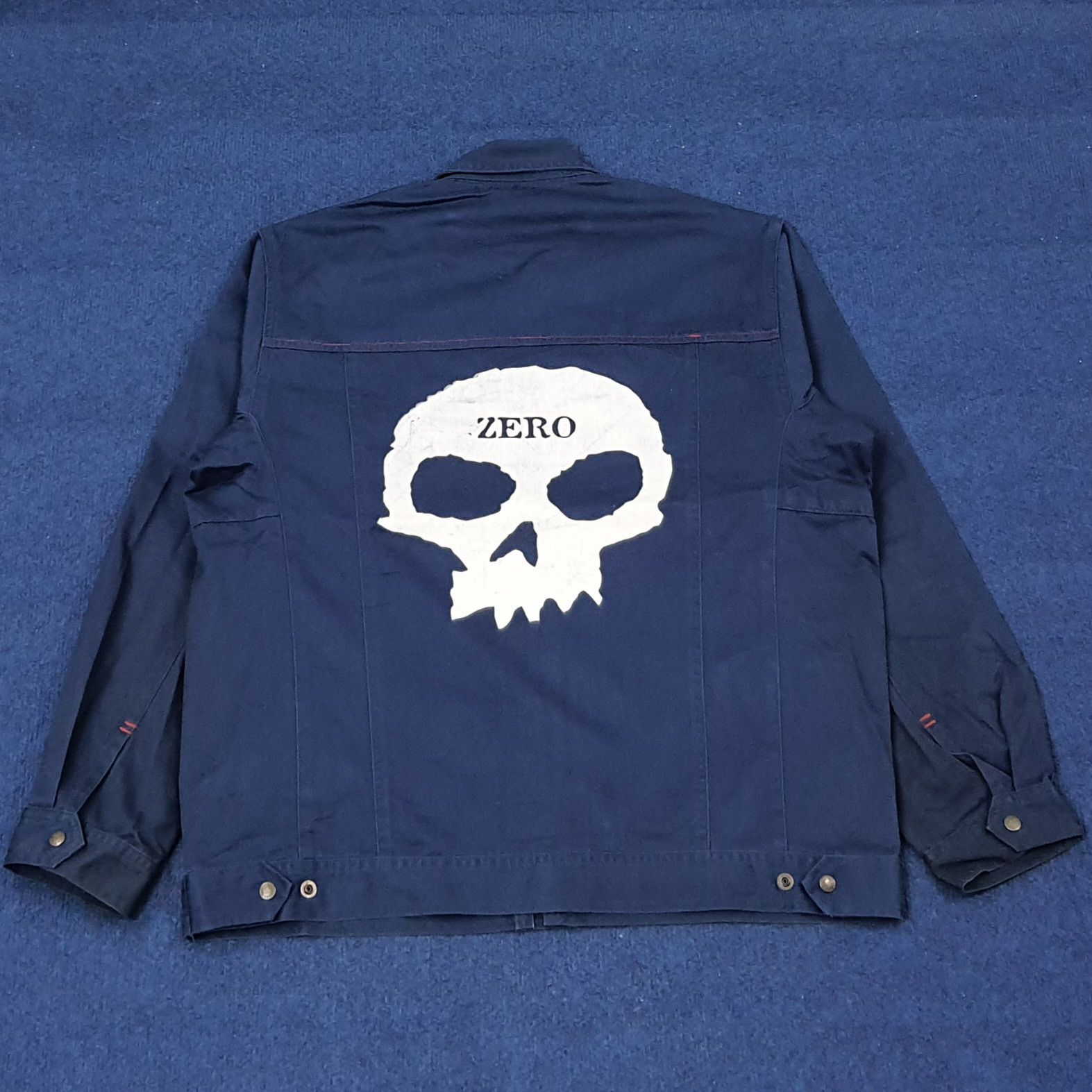 Japanese Brand Vintage Kansai Custom Skull Japan Brand Jacket C246N8 Size US L / EU 52-54 / 3 - 1 Thumbnail