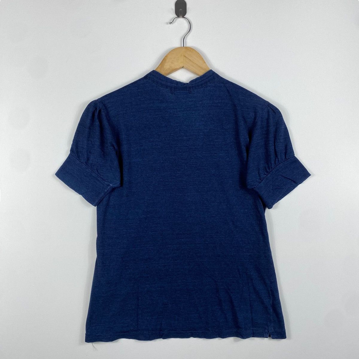 45rpm × Indigo 45RPM Natural Indigo Dyed Button Tee Shirt Size 2 Size S / US 4 / IT 40 - 5 Thumbnail