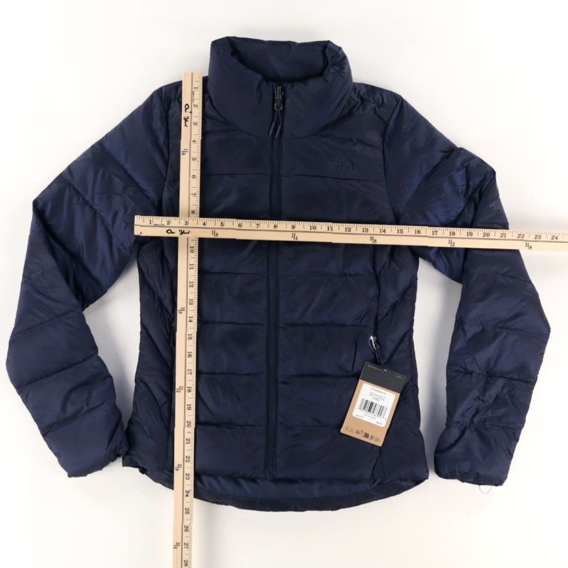 The North Face The North Face Minoqua 550 Down Navy Women's XS Jacket Mock Long Sleeve Solid NOS Size XS / US 0-2 / IT 36-38 - 3 Thumbnail