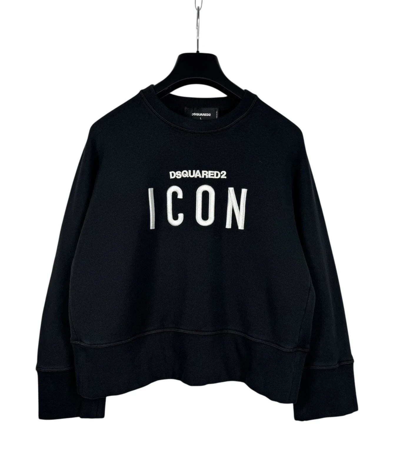 Dsquared2 Dsquared2 Icon Baggy Sweatshirt Short Cotton size L Size L / US 10 / IT 46 - 9 Thumbnail