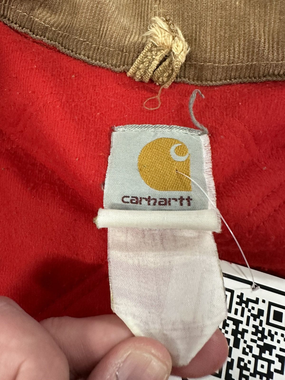 Carhartt Vintage 90s Carhartt Brown Quilted Lined Santa Fe Jacket Size US XXL / EU 58 / 5 - 16 Thumbnail