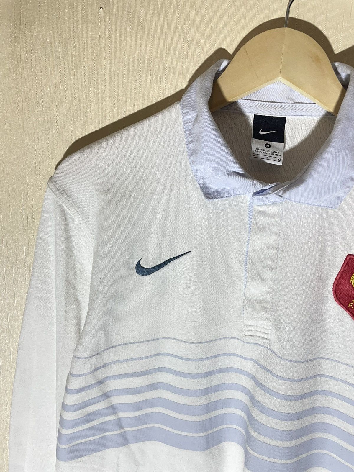 Nike × Vintage Nike France rugby jersey vintage Size US M / EU 48-50 / 2 - 3 Thumbnail