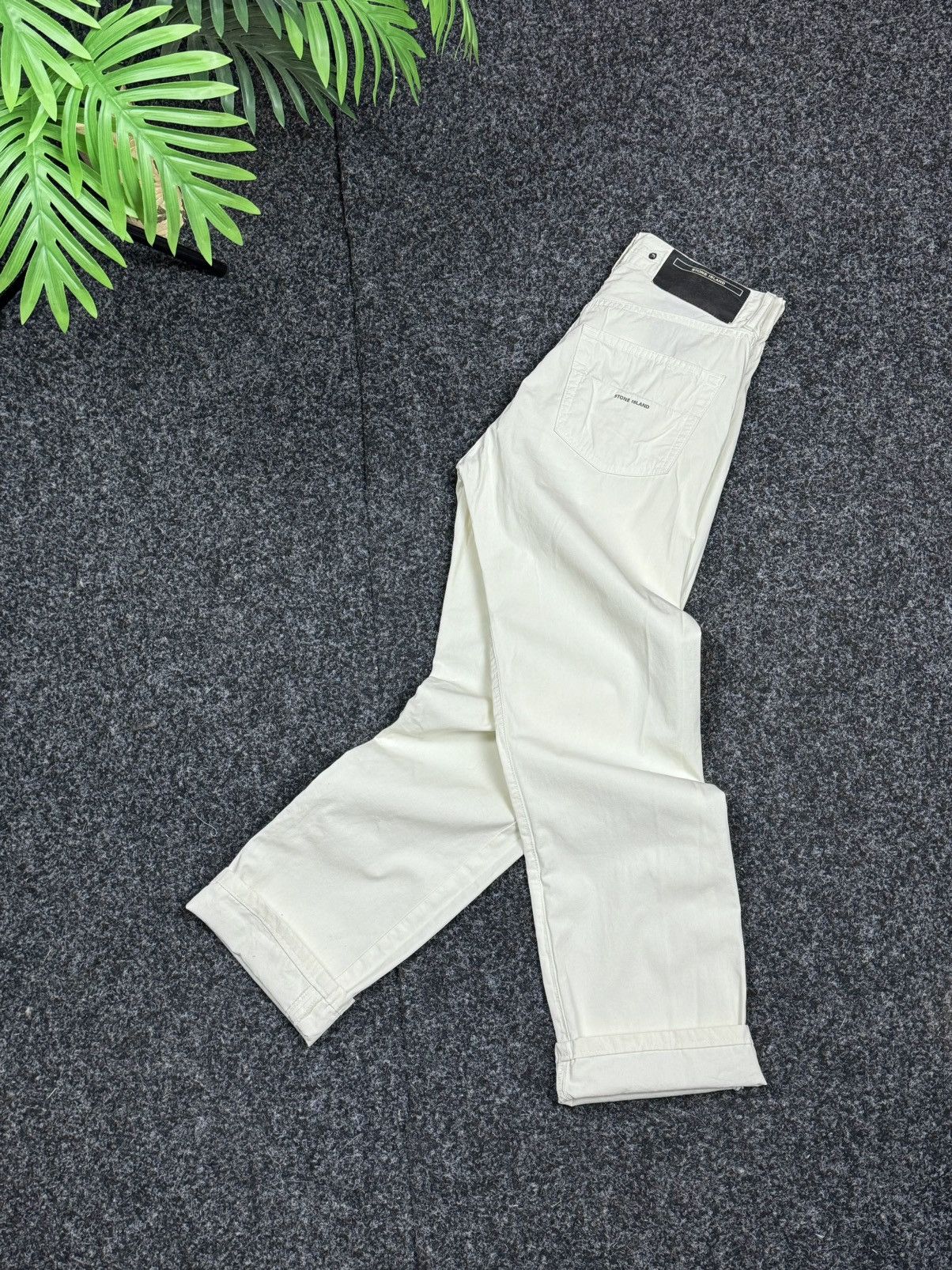 Stone Island × Vintage VINTAGE STONE ISLAND RARE PANTS SIZE 30 Size US 30 / EU 46 - 1 Thumbnail