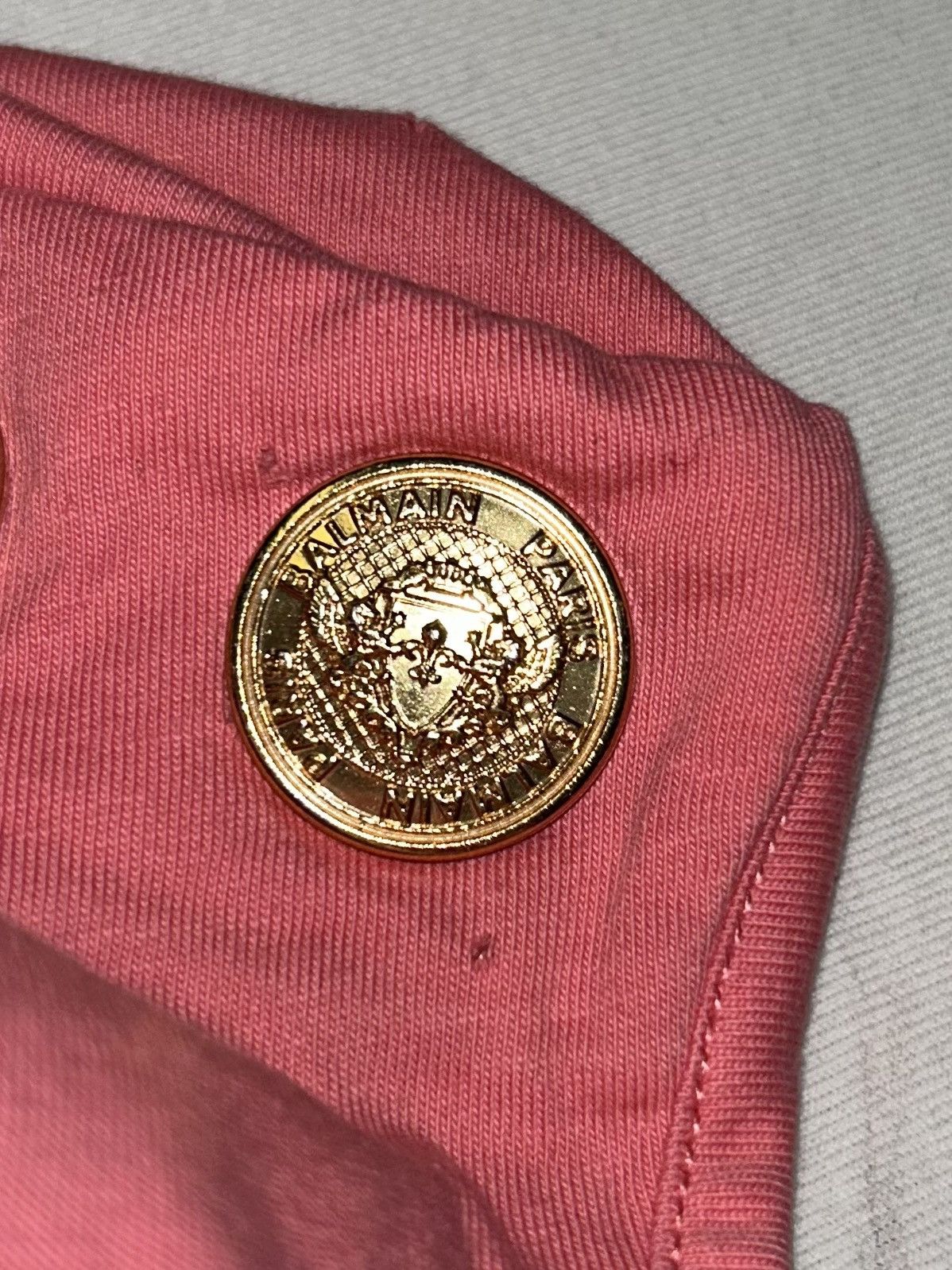 Balmain 2021 Pink Logo Tanktop Size US S / EU 44-46 / 1 - 9 Thumbnail