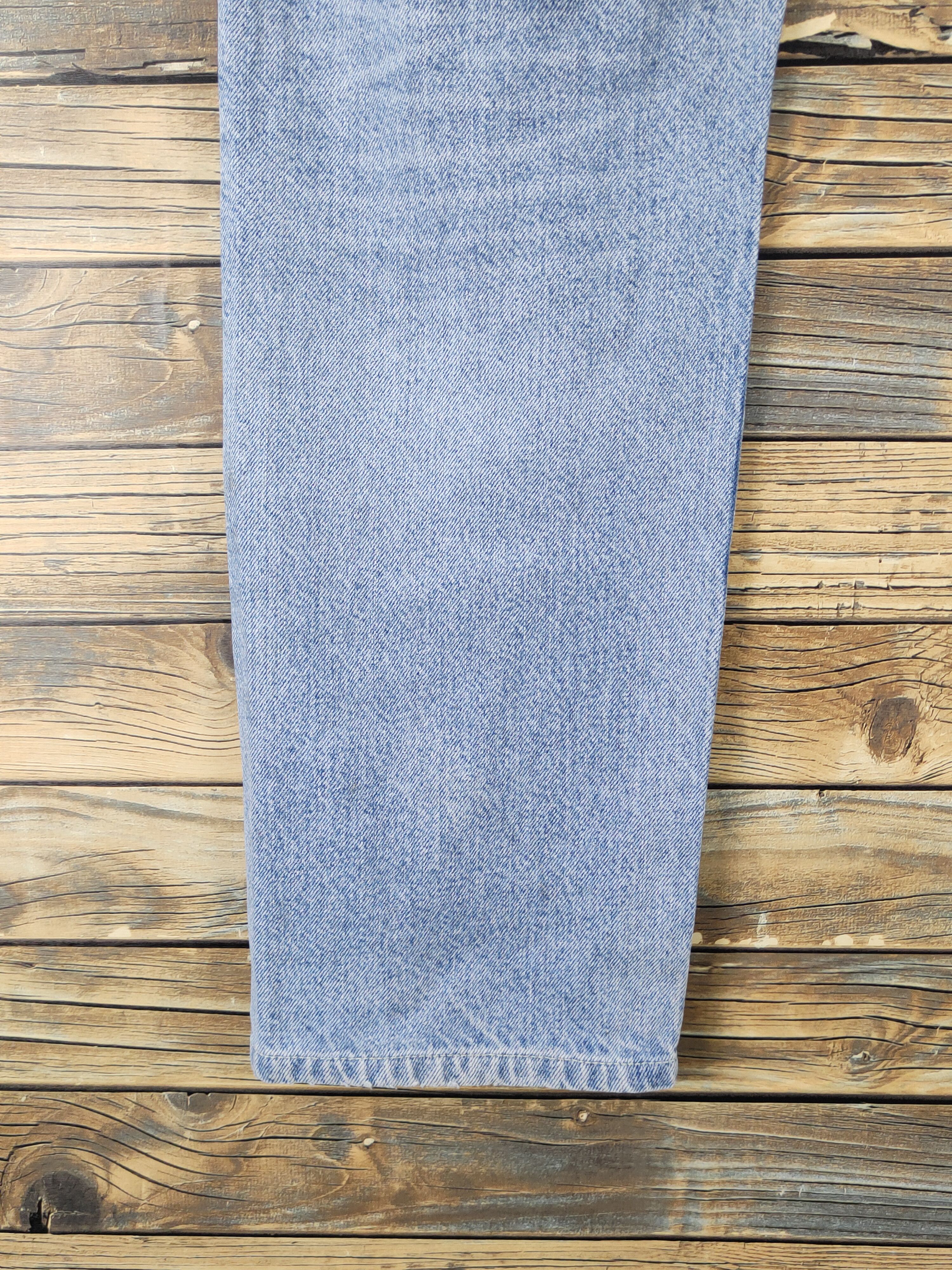 GU GU Light Blue Distressed Ripped denim Jeans #W1598 Size US 32 / EU 48 - 10 Thumbnail