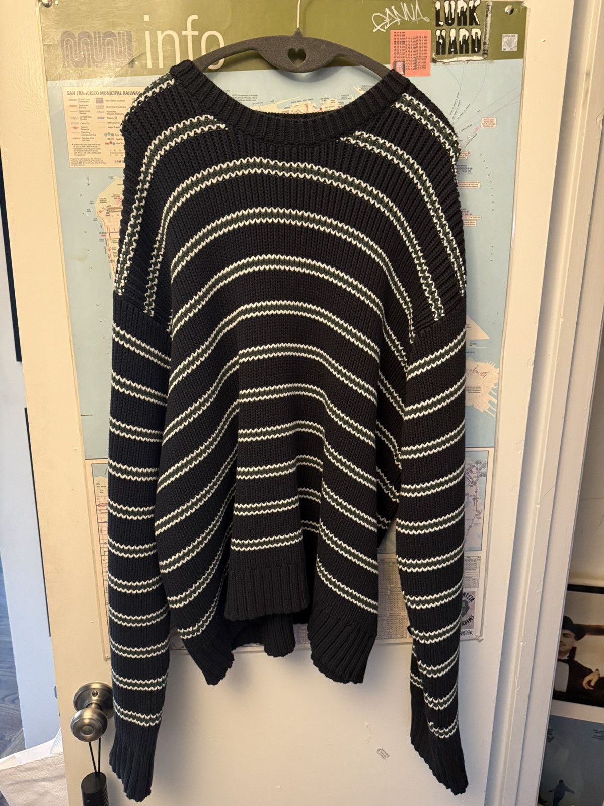 Stussy Stussy chunky cotton stripe sweater Size US XXL / EU 58 / 5 - 1 Thumbnail