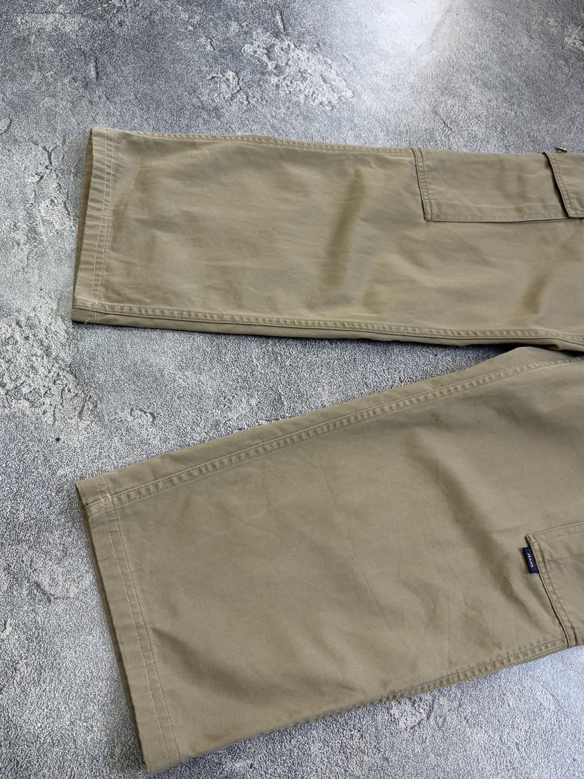 Tommy Hilfiger Vintage 1999 Tommy Hilfiger Cargo Pants Khaki Baggy 31/34 Size US 31 - 8 Thumbnail