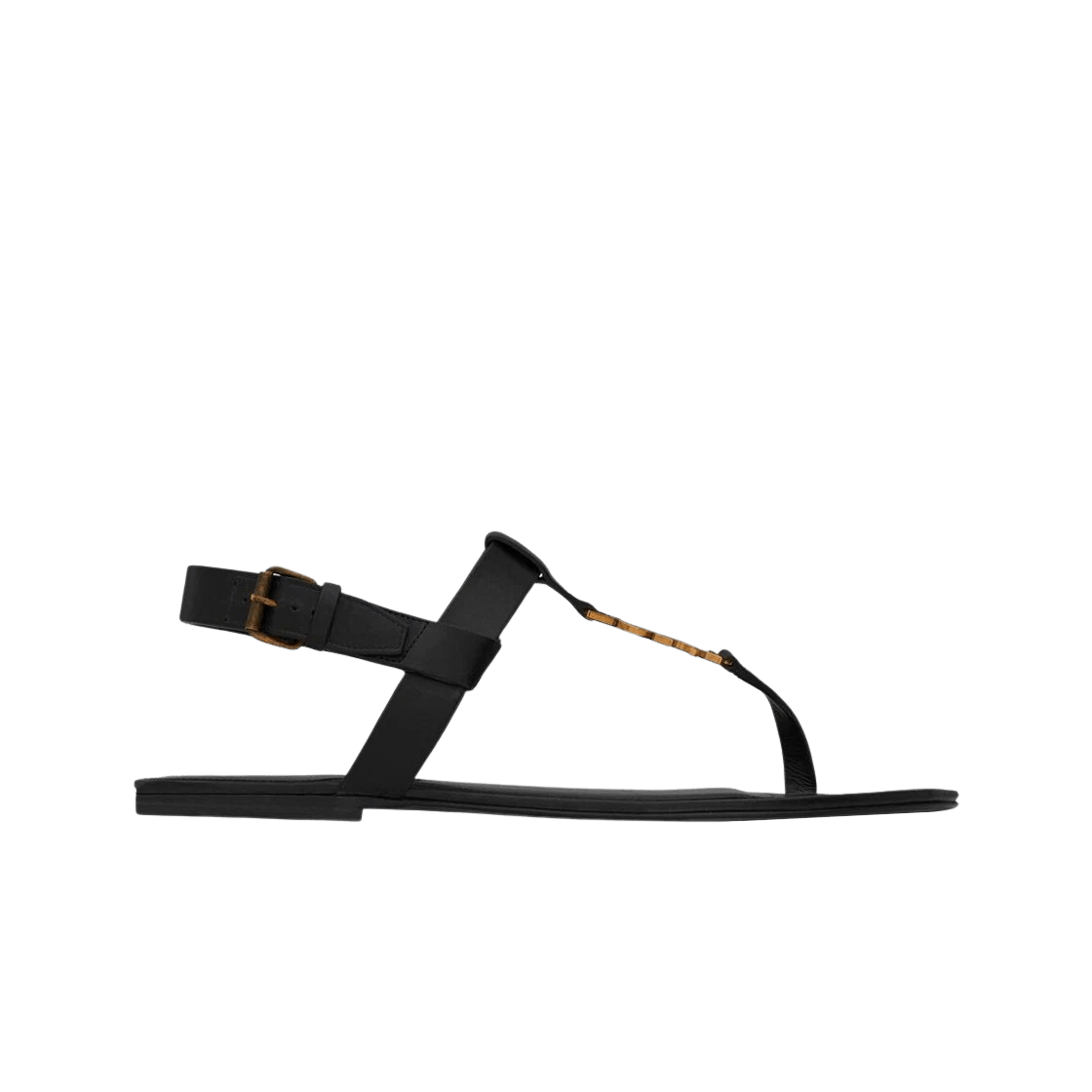 Saint Laurent Paris o1s1wg110426 735072 Cassandre Sandals in Black Size US 12 / EU 45 - 1 Preview