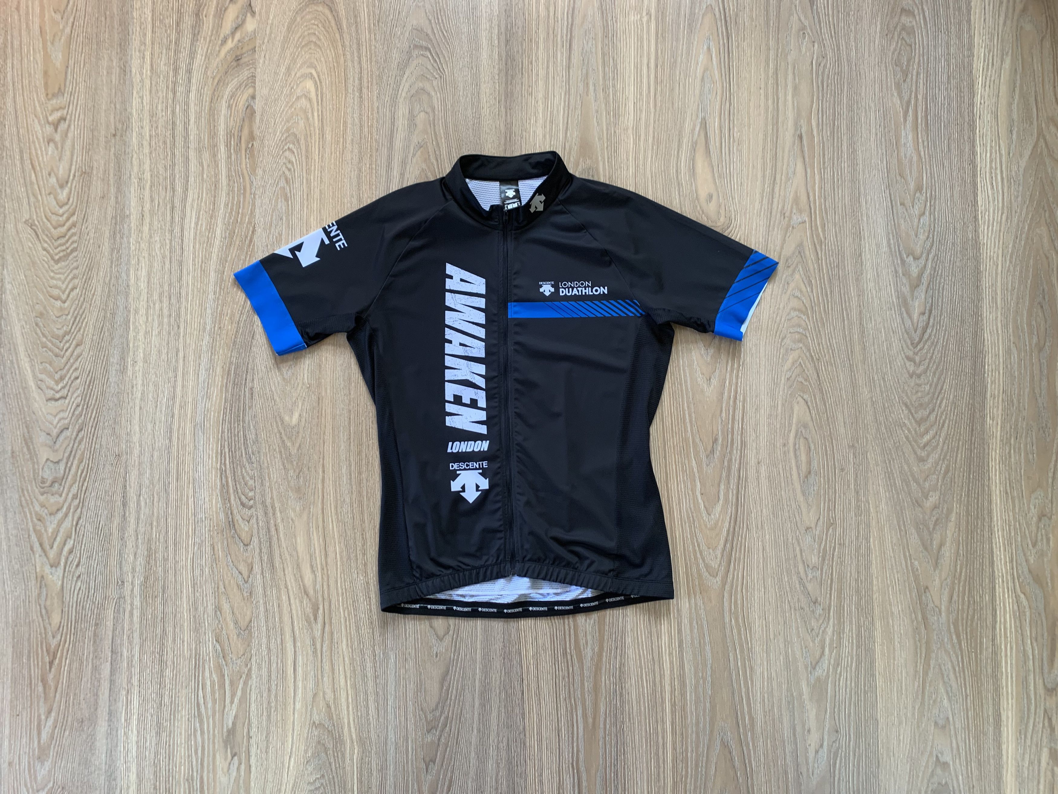 Japanese Brand × Vintage Descente Awaken London Cycling Jersey Size US XL / EU 56 / 4 - 1 Thumbnail