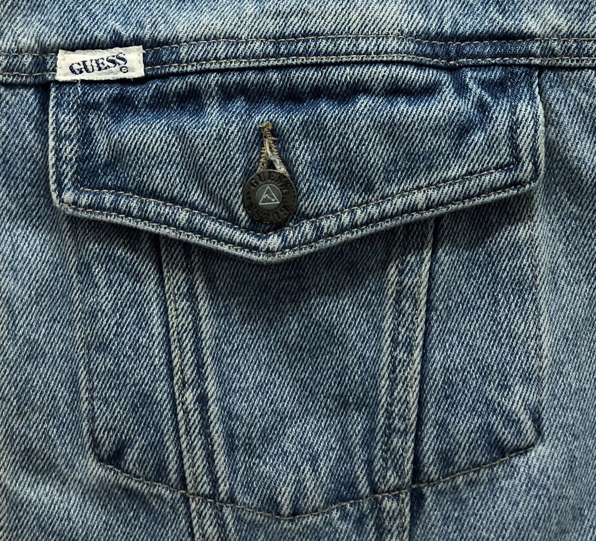 Guess Vintage Guess Jeans USA Denim Jacket - Size L - Made in USA Size US L / EU 52-54 / 3 - 5 Thumbnail
