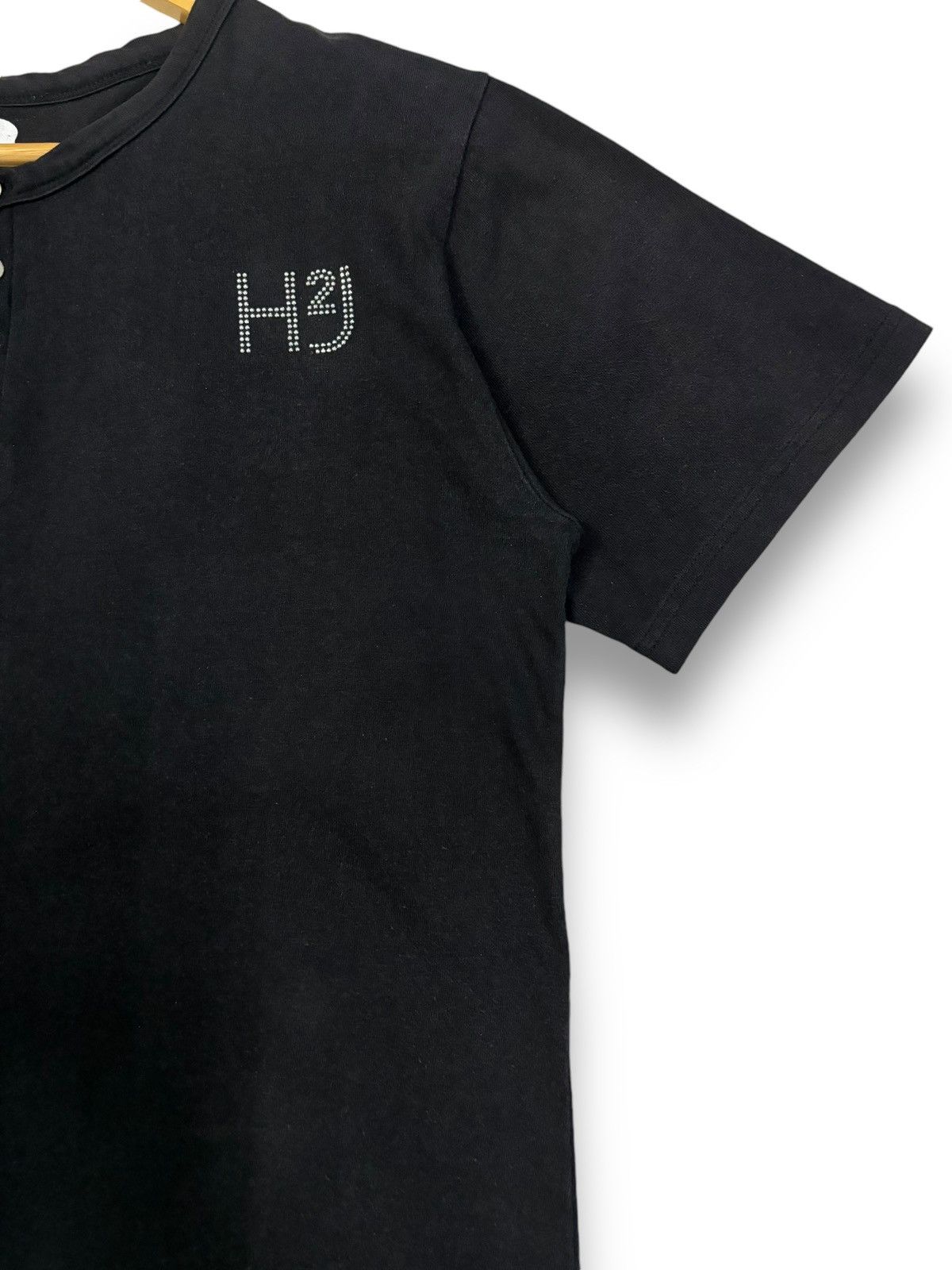 HYDROGEN Vintage Hydrogen H2J SunFaded Skull Swarovski Punk T-shirt Size US S / EU 44-46 / 1 - 8 Thumbnail