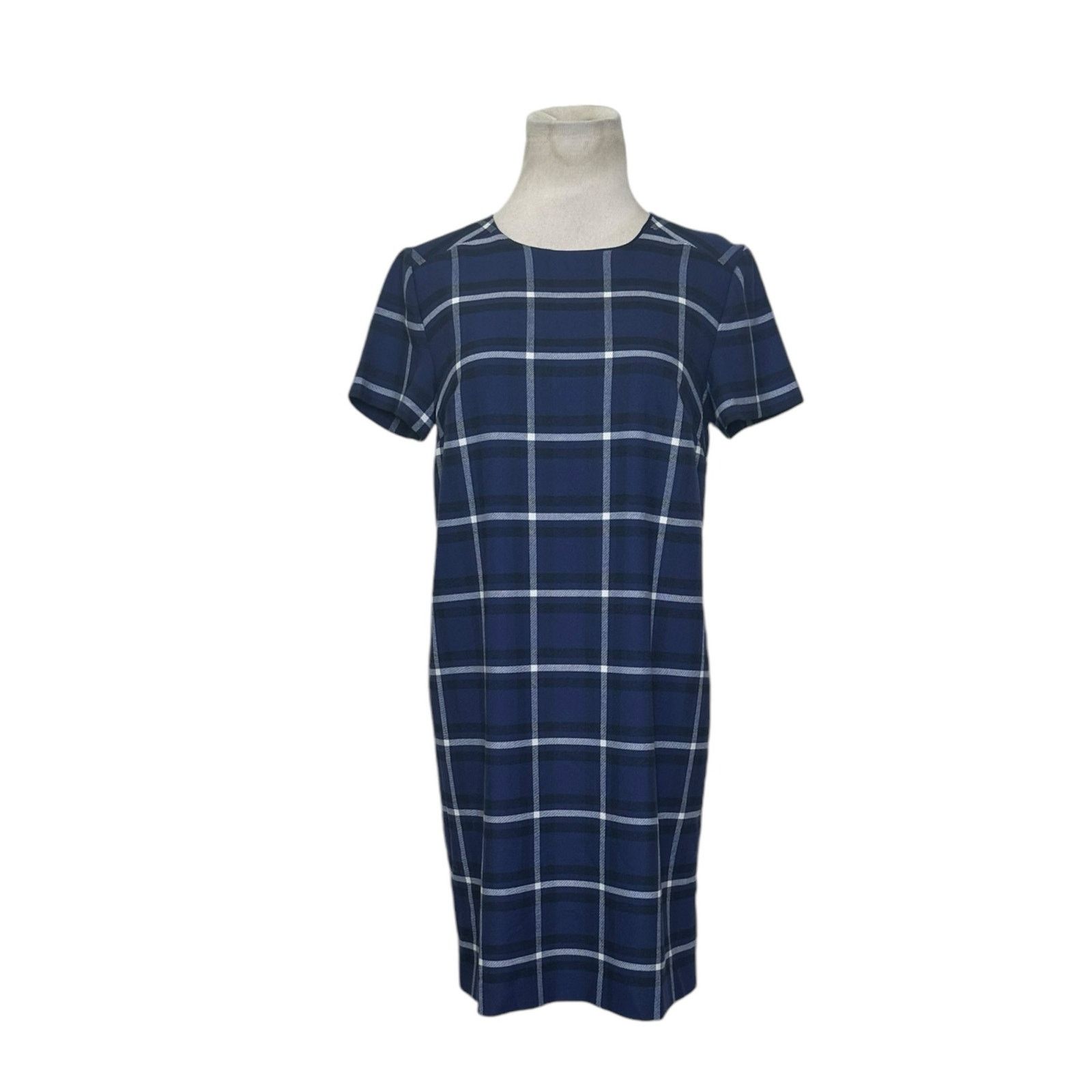 Banana Republic Banana Republic check print mini dress size XSP Size XS / US 0-2 / IT 36-38 - 13 Thumbnail
