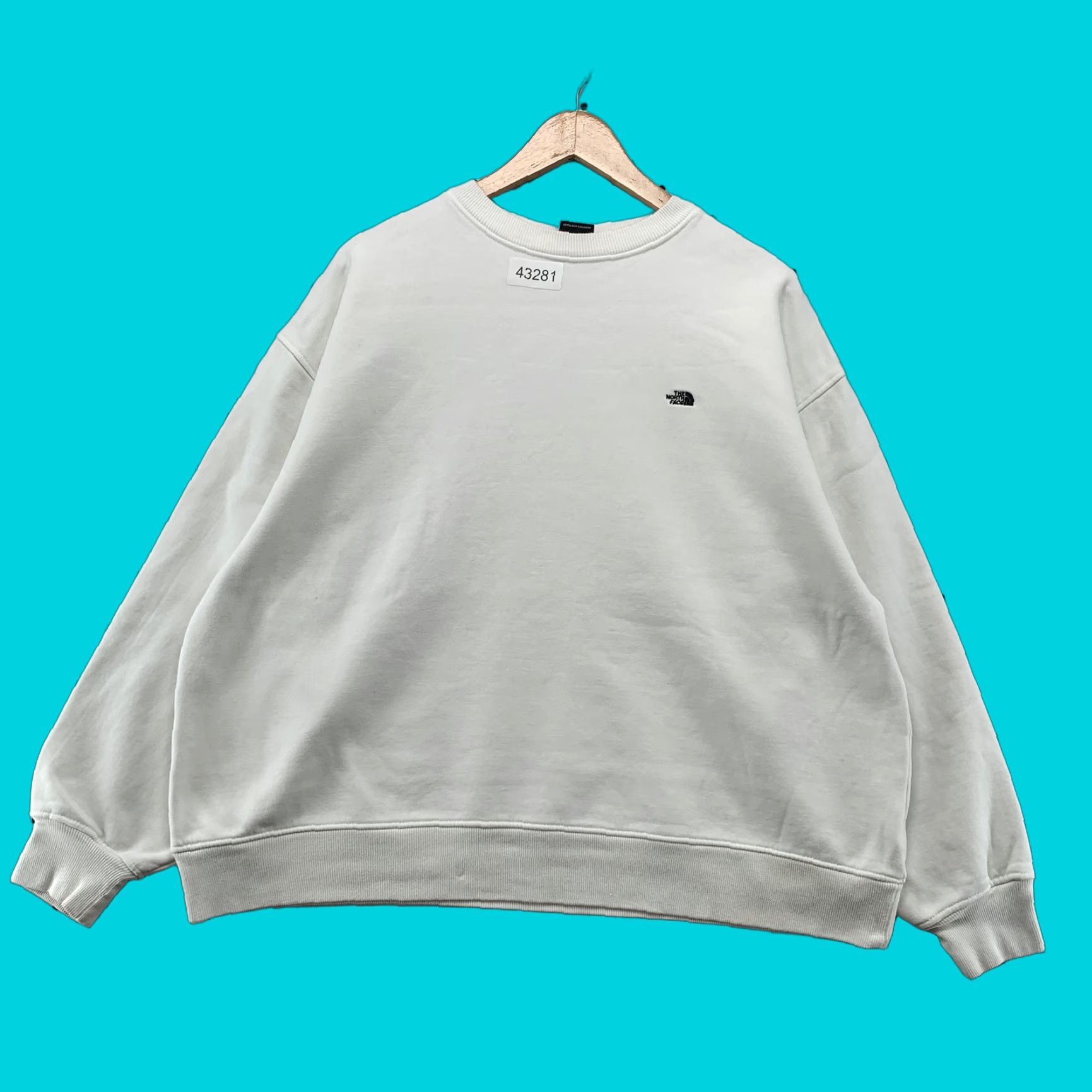 The North Face The North Face Crewneck Womens Large White Fleece Pullover Size L / US 10 / IT 46 - 1 Thumbnail