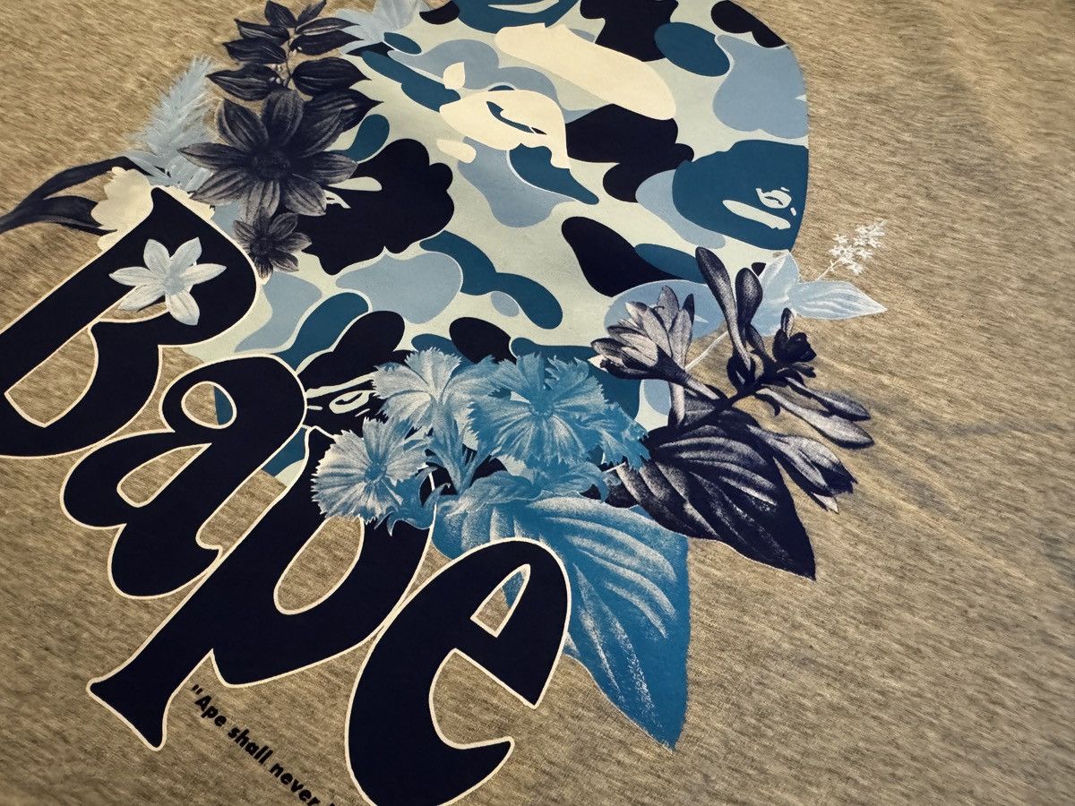 Bape BAPE FLORA BIG APE HEAD 2Xl RELAXED FIT TEE Size US XXL / EU 58 / 5 - 5 Thumbnail