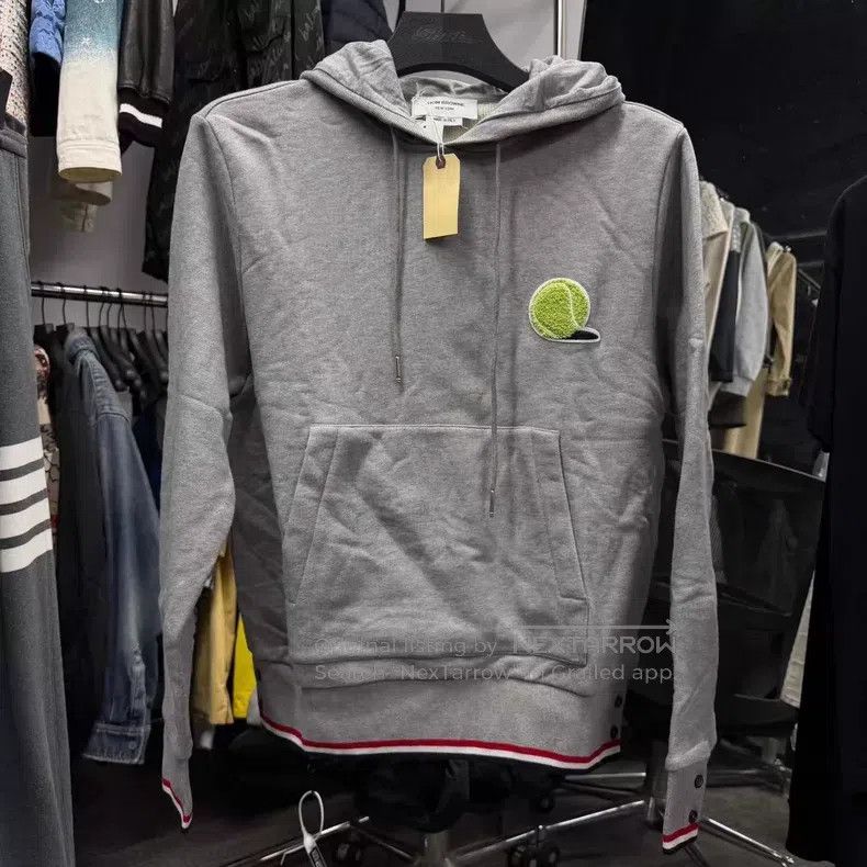 Thom Browne Thom Browne Tennis hooded sweatshirt Size US S / EU 44-46 / 1 - 1 Thumbnail