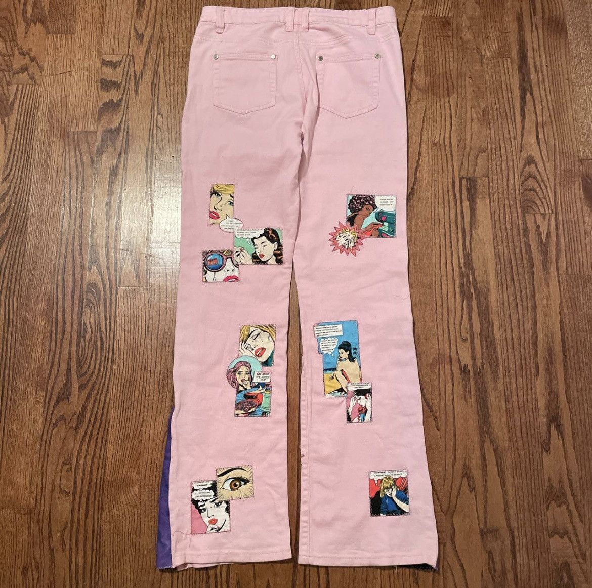 Other Japanese Pop Art Jeans Size 30" / US 8 / IT 44 - 2 Thumbnail