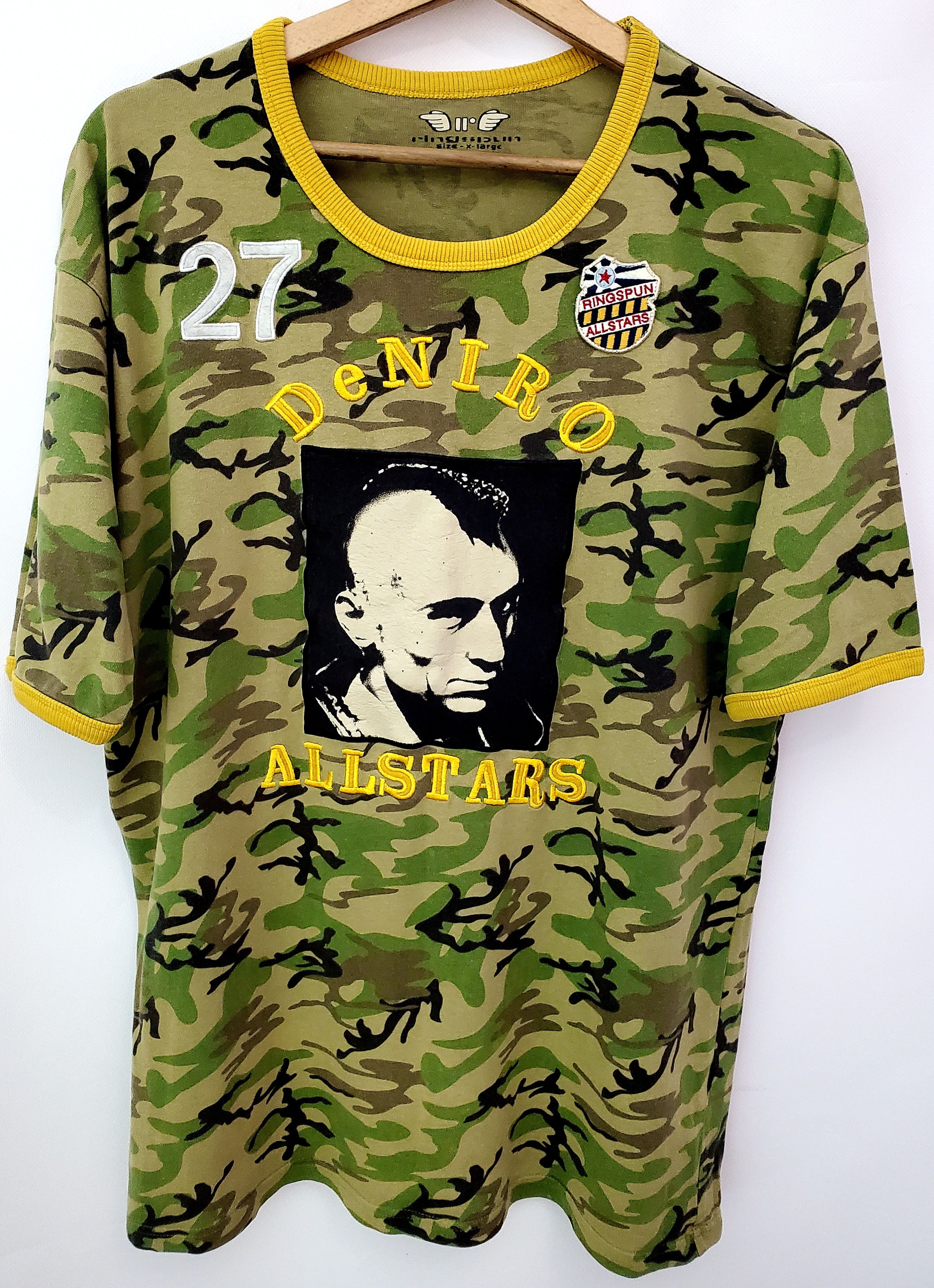 Ringspun × Vintage Rare Ringspun Allstars Gangster Robert De Niro taxi driver L Size US L / EU 52-54 / 3 - 1 Thumbnail