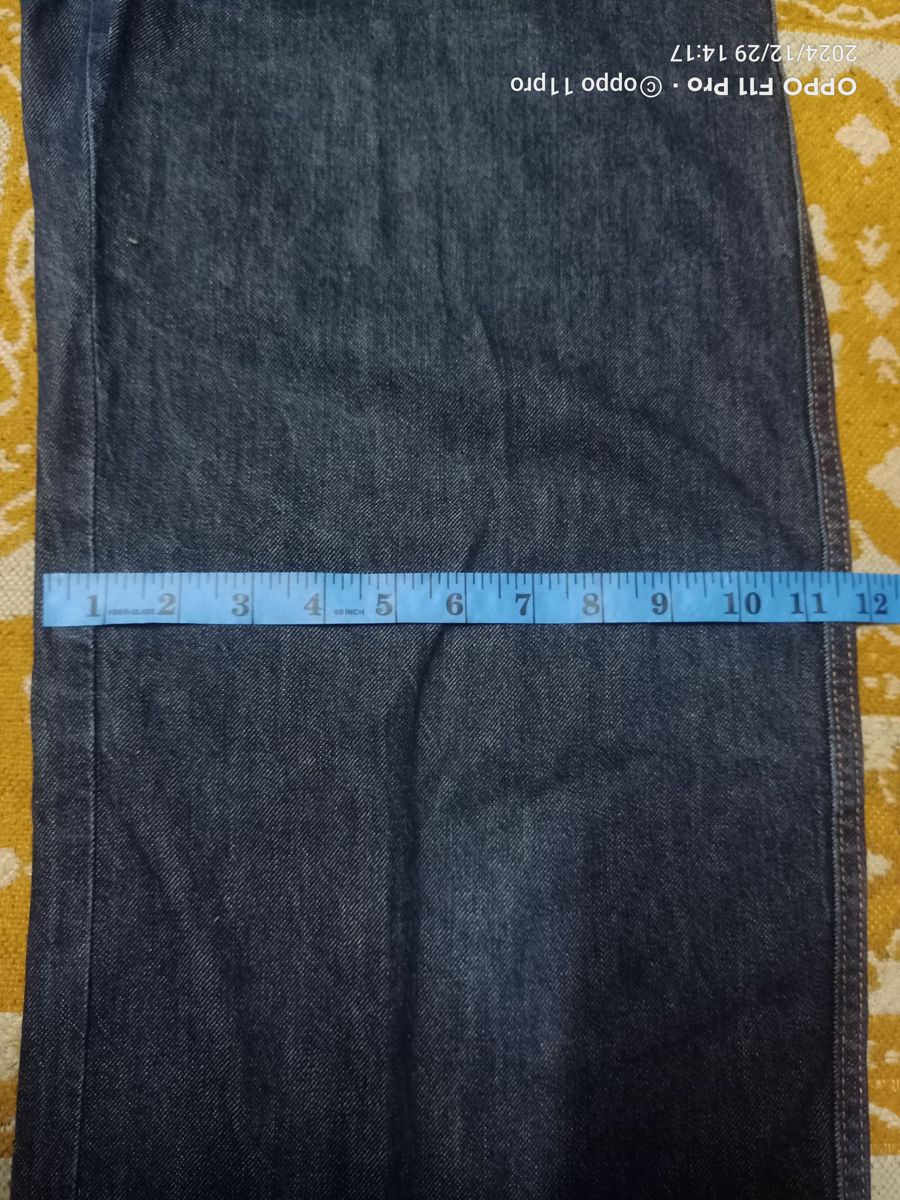 If Six Was Nine × Japanese Brand × Uniqlo Uniqlo Loose Denim Non Selvedge Size US 32 / EU 48 - 9 Thumbnail