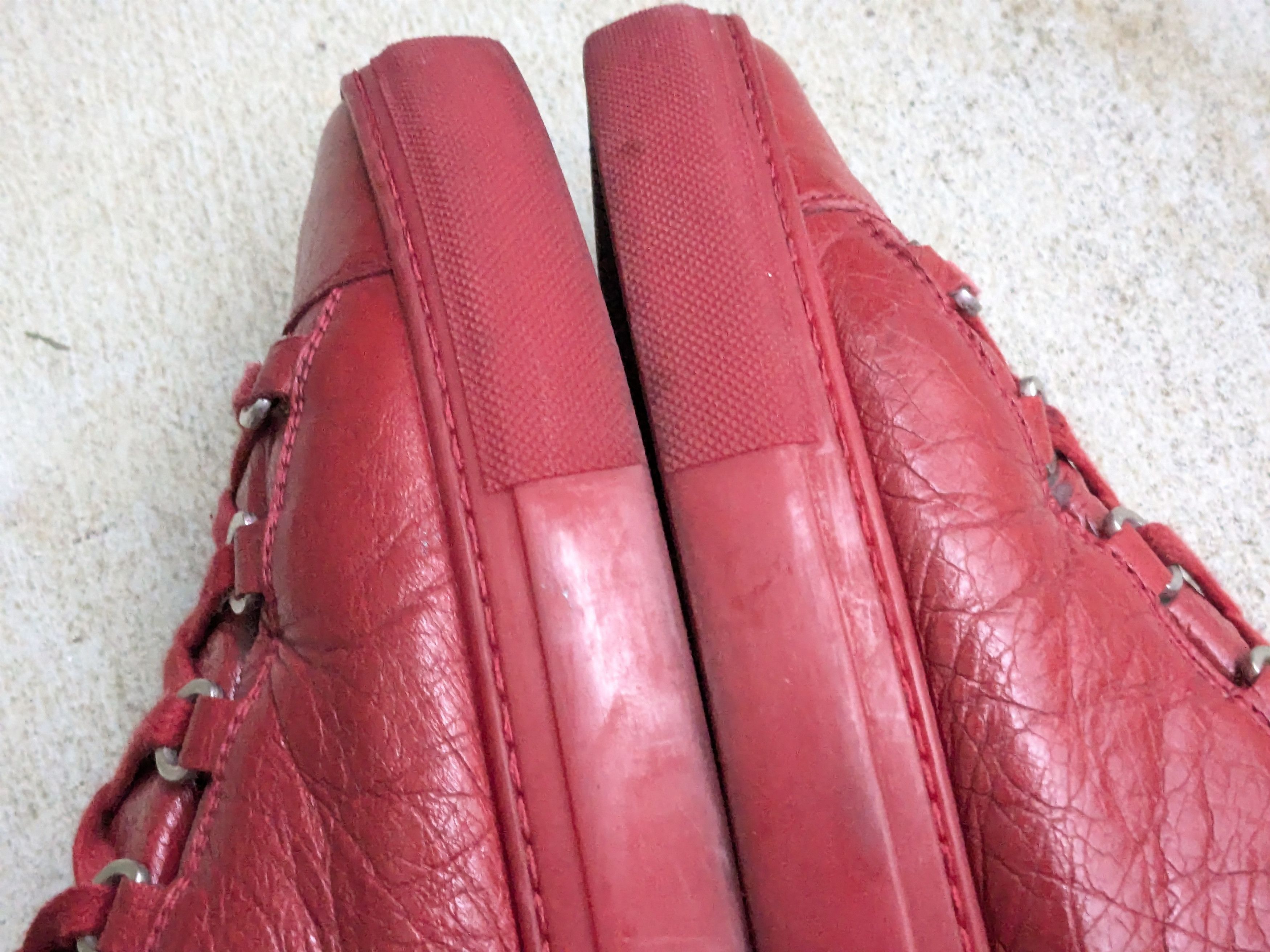 Balenciaga Balenciaga Arena Red 11 Leather High Tops Size US 11 / EU 44 - 7 Thumbnail