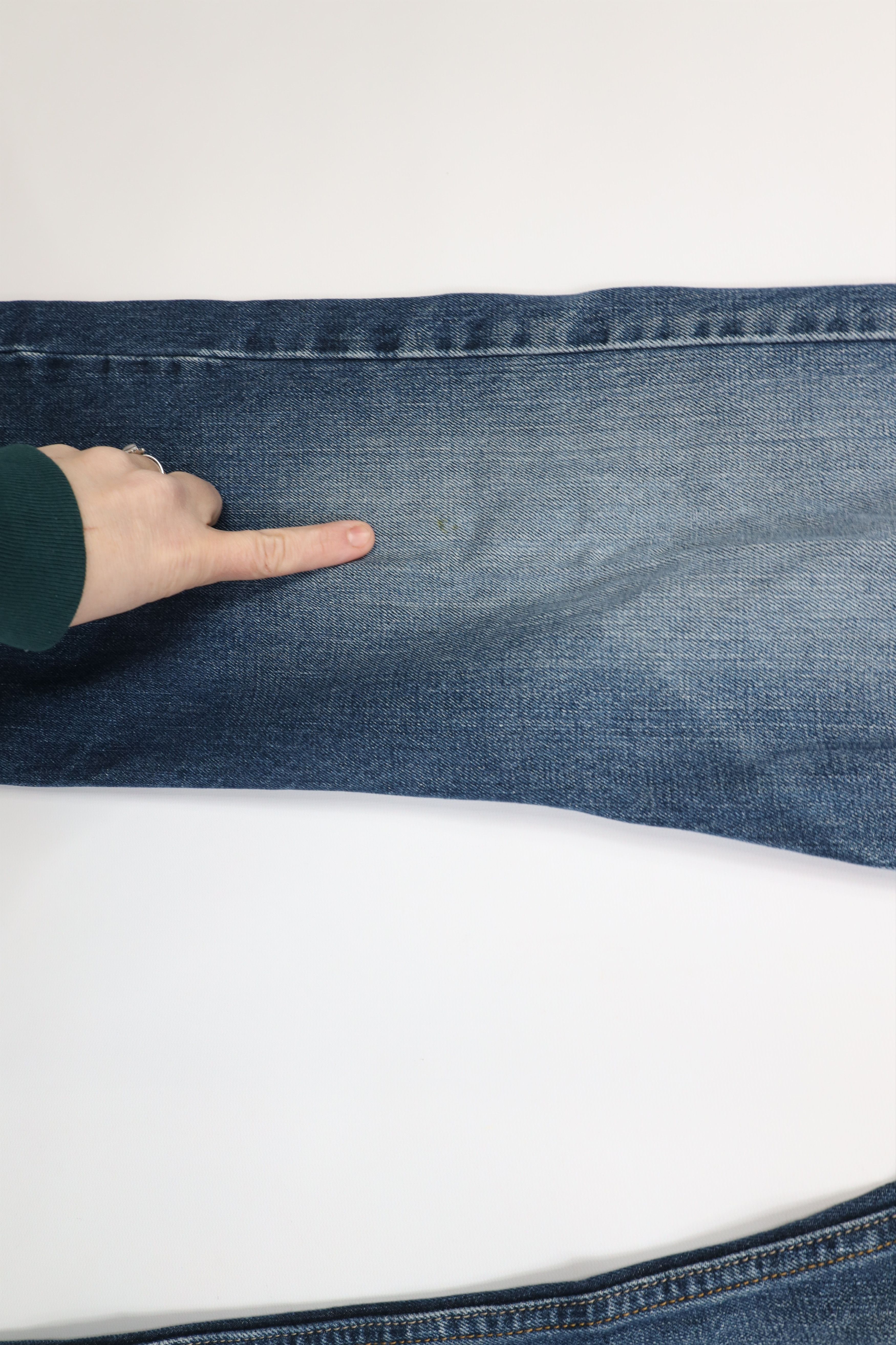 Levi's Vintage Y2K Levis 527 Cut Flared Wide Leg Denim Jeans Blue Size US 32 / EU 48 - 5 Thumbnail