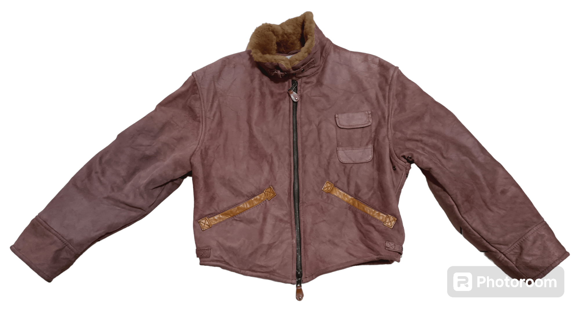 Kadoya KADOYA AERO NEXUS INTERNATIONAL SHEARLING LEATHER JACKET Size US M / EU 48-50 / 2 - 1 Thumbnail