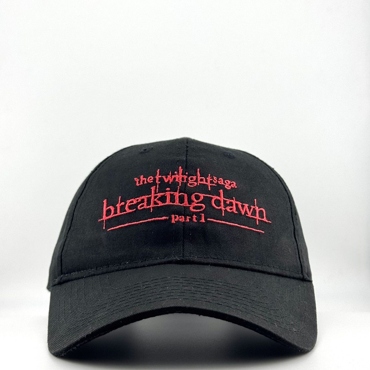 Vintage The Twilight Saga Breaking Dawn Part 1 Promo Cap Black Size ONE SIZE - 3 Thumbnail