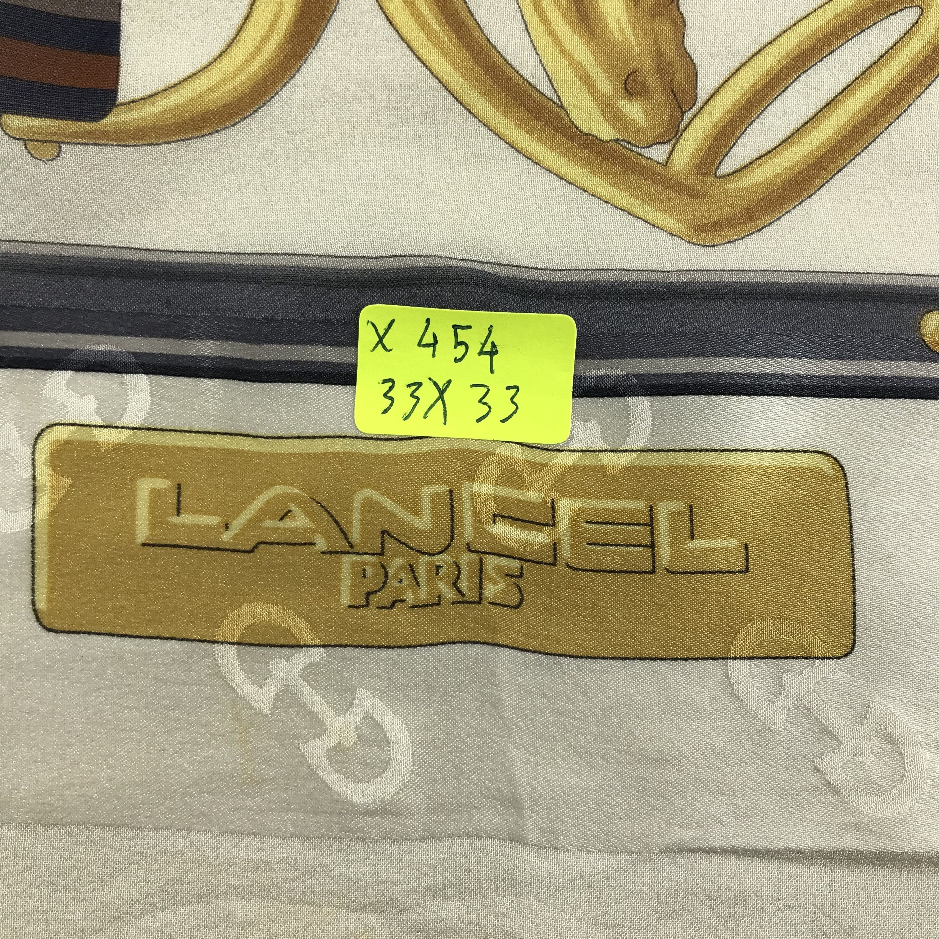 Lancel Vintage Lancel Silk Scarf Size ONE SIZE - 6 Thumbnail