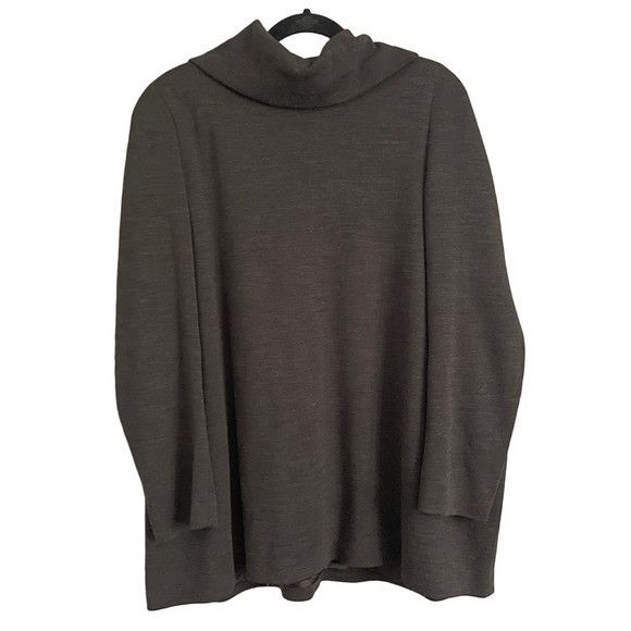 Maison Margiela Maison Margiela Brown Wool Blend Mini Dress / Tunic Top 🇮🇹 Size S / US 4 / IT 40 - 13 Thumbnail
