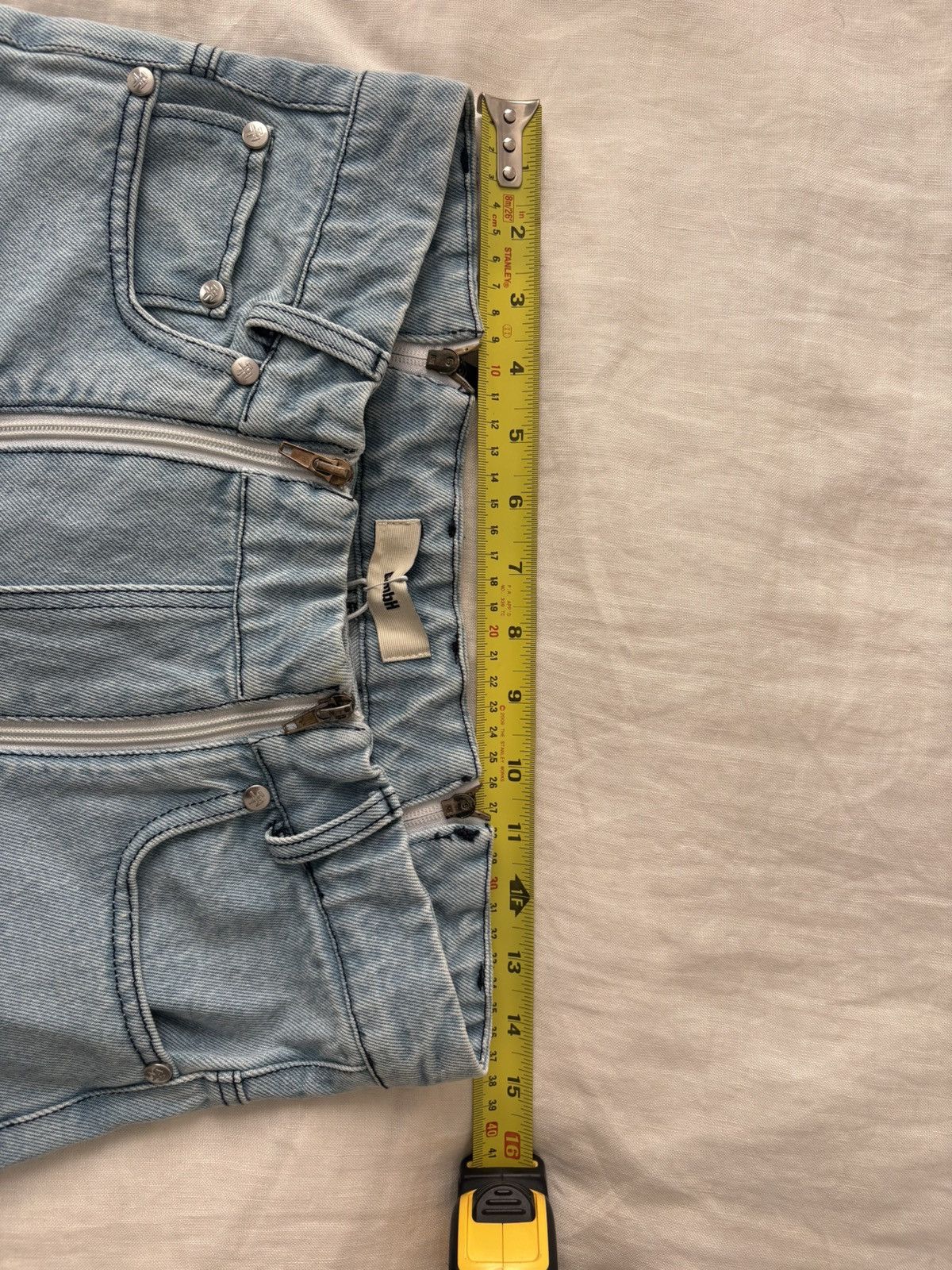 GmbH GMBH double zip straight leg jeans Size US 28 / EU 44 - 7 Thumbnail