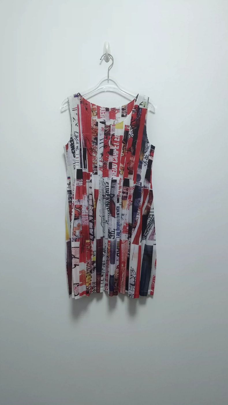 Issey Miyake Issey Miyake size:3 White vintage dress from the manga ser Size M / US 6-8 / IT 42-44 - 4 Thumbnail