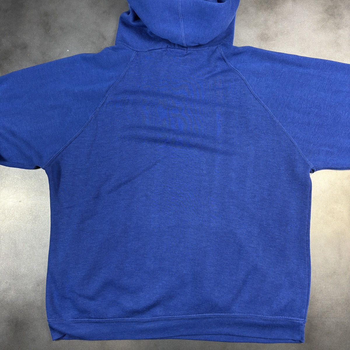 Champion × Other × Vintage 1980s Raglan Hoodie Vintage Pullover Sweatshirt 50/50 Blue Size US M / EU 48-50 / 2 - 8 Thumbnail