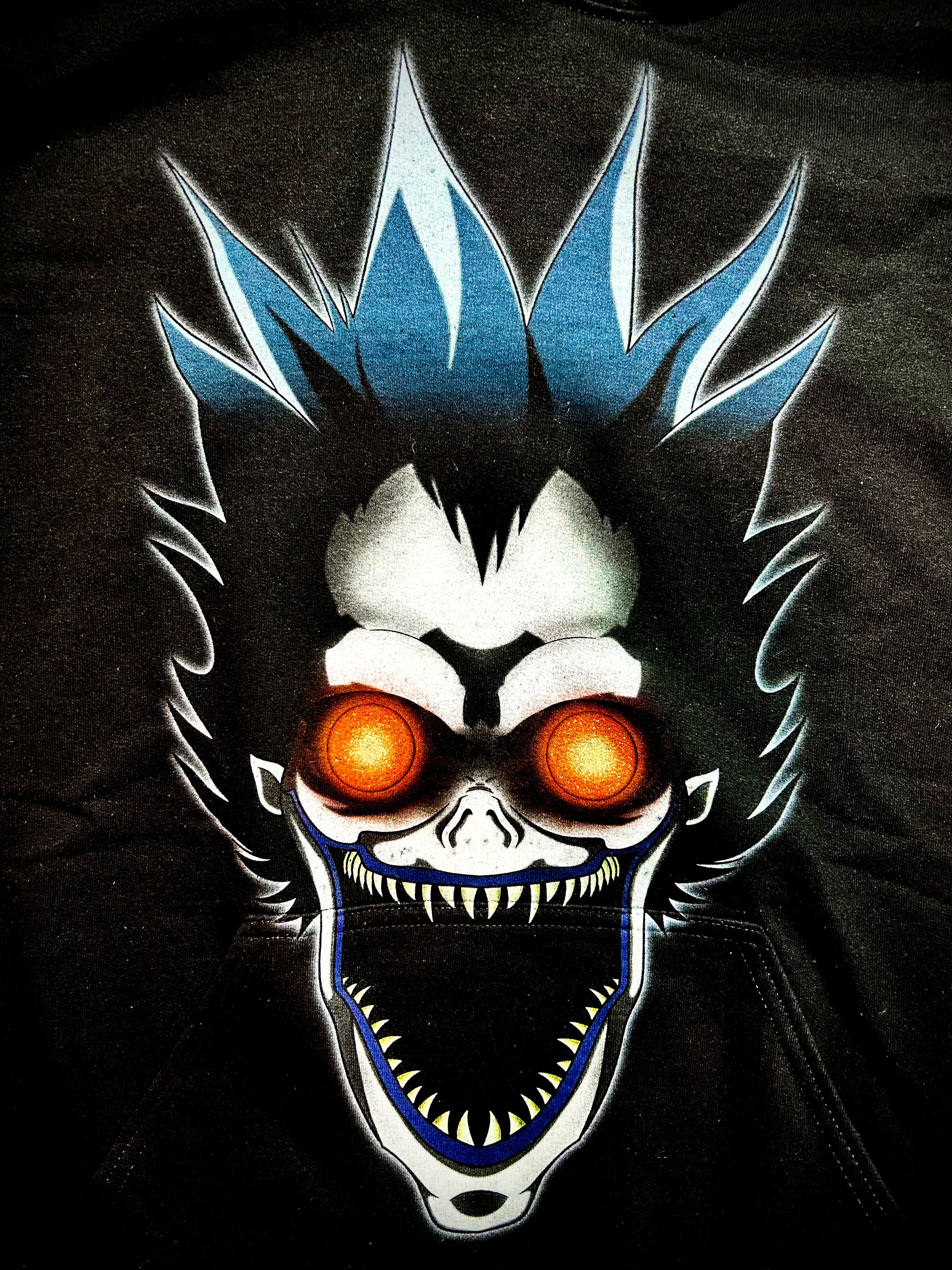 Vintage Death Note Ryuk Hoodie Size US L / EU 52-54 / 3 - 2 Thumbnail
