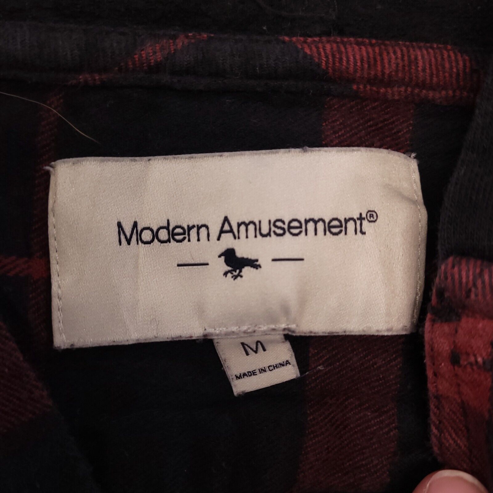 Modern Amusement Modern Amusement Casual Button Up Hoodie Mens Size M Plaid Size US M / EU 48-50 / 2 - 3 Thumbnail