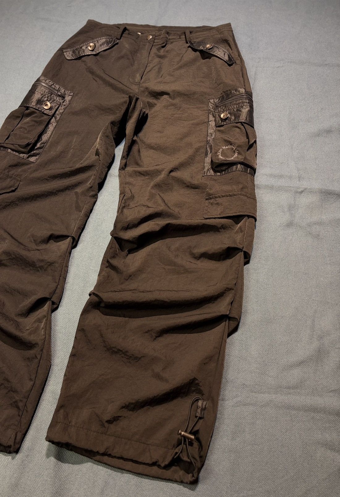 Matin Kim Matin Kim Nylon Cords Multipockets Cargo Pants W35 Size US 35 - 4 Thumbnail