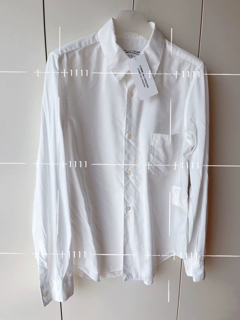 Comme des Garcons Comme Des Garcons Polyester shirt with pointed collar and Size S / US 4 / IT 40 - 3 Thumbnail