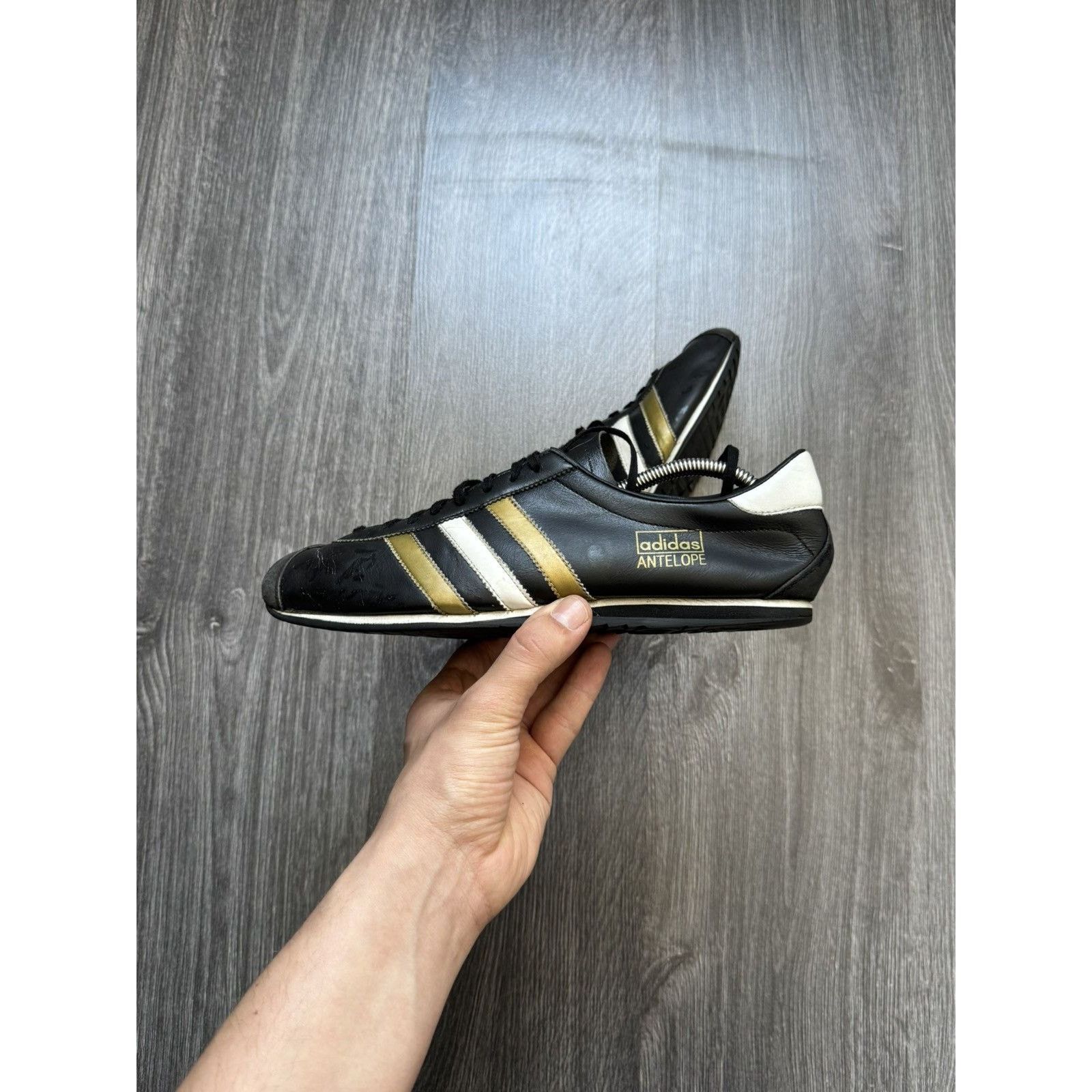 adidas gazelle silver green womens Vintage Adidas Zurich 2004 Sneakers Women's US 6 – dla dushy main image 1