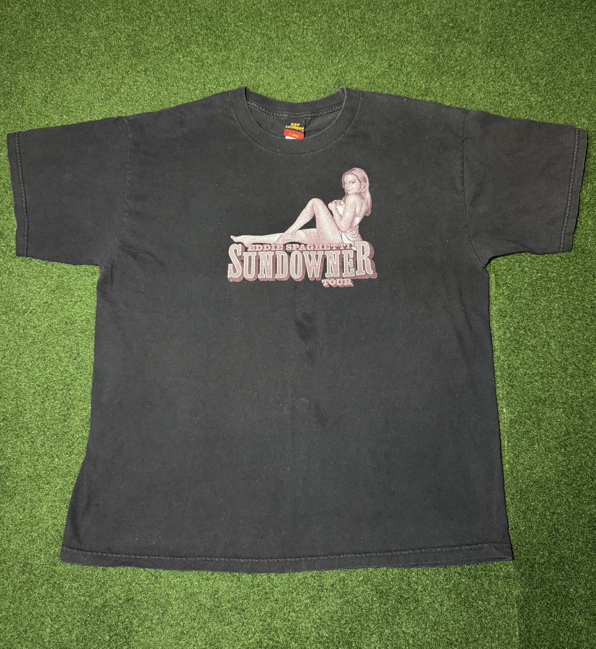 Band Tees × Vintage Y2K Eddie Spaghetti Rock Band Grunge Mens XL Band T Shirt Size US XL / EU 56 / 4 - 1 Thumbnail